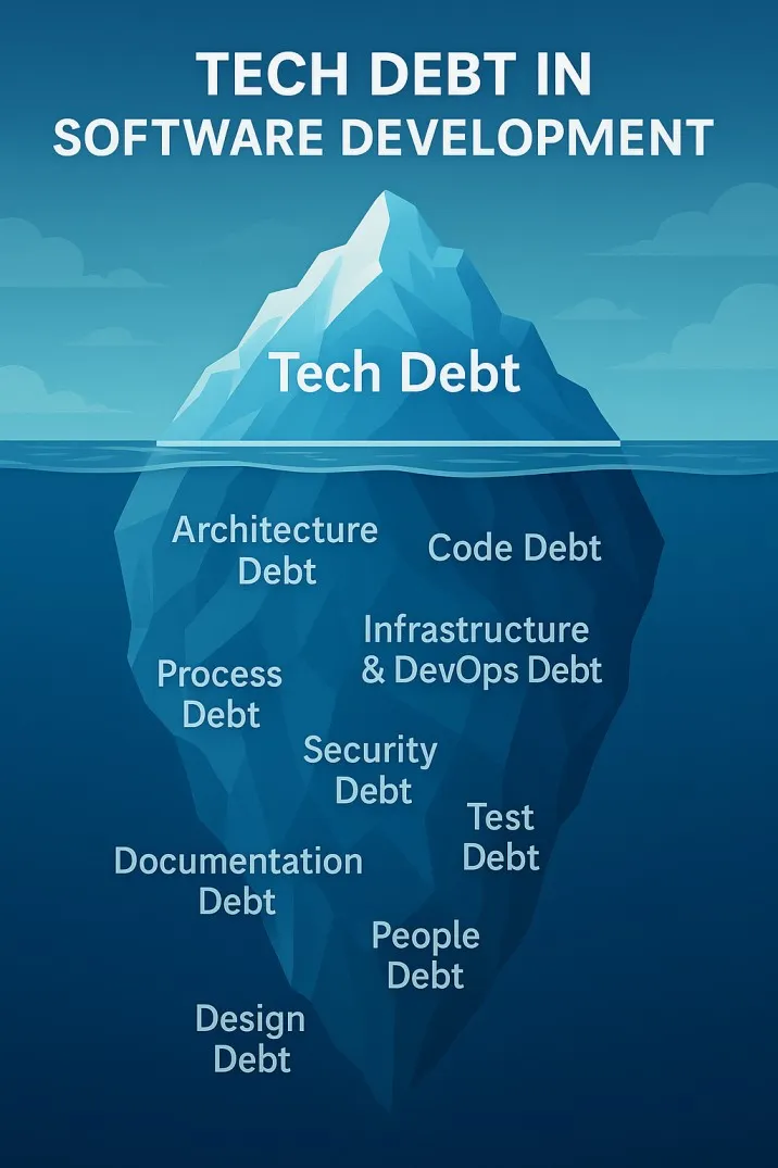 The Iceberg Beneath Your Code: Understanding Tech Debt in Software Development