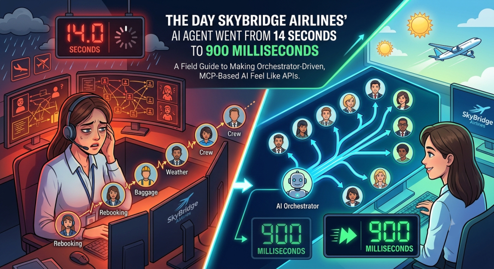 The Day SkyBridge Airlines' AI Agent Went From 14 Seconds to 900 Milliseconds